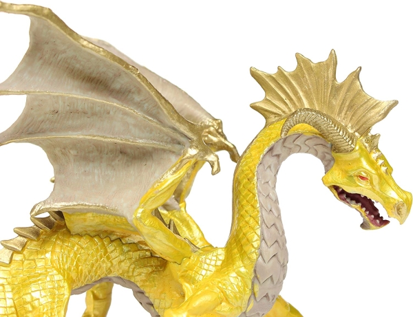 Goldener Drache (Golden Dragon) Safari Mythologie Mythical Realms Figur